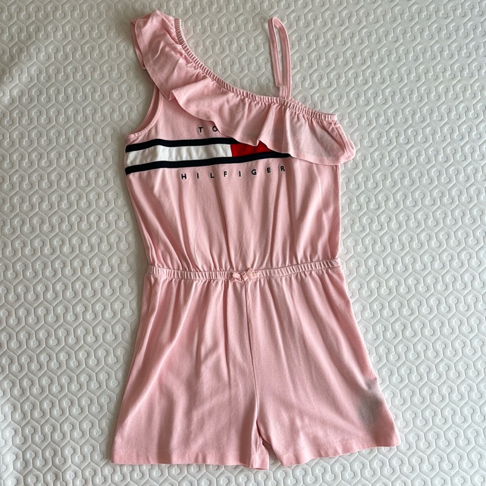 Light Pink Romper Tommy Hilfiger Girls
